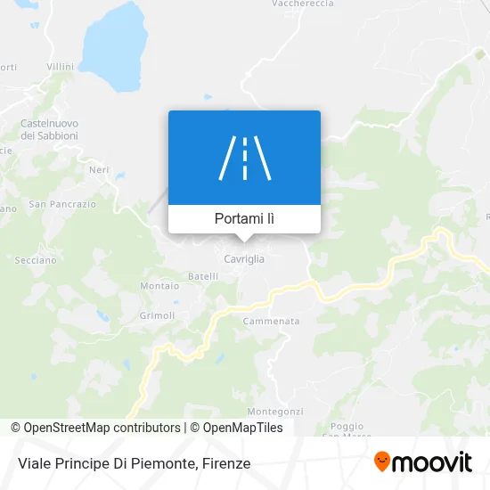 Mappa Viale Principe Di Piemonte