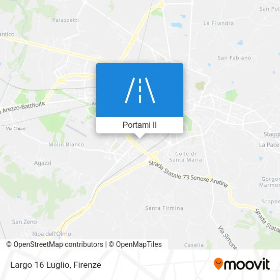 Mappa Largo 16 Luglio
