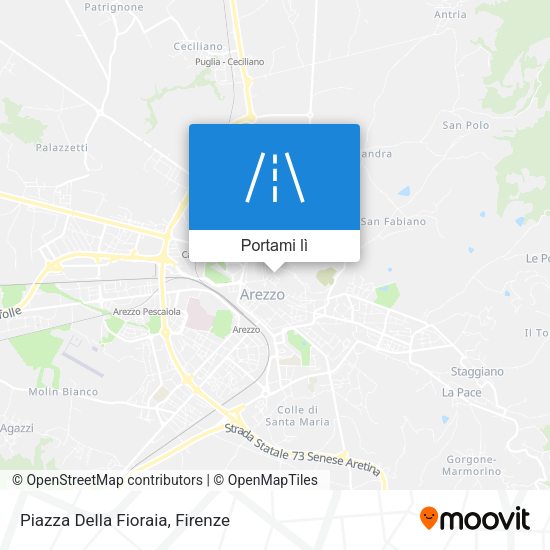 Mappa Piazza Della Fioraia