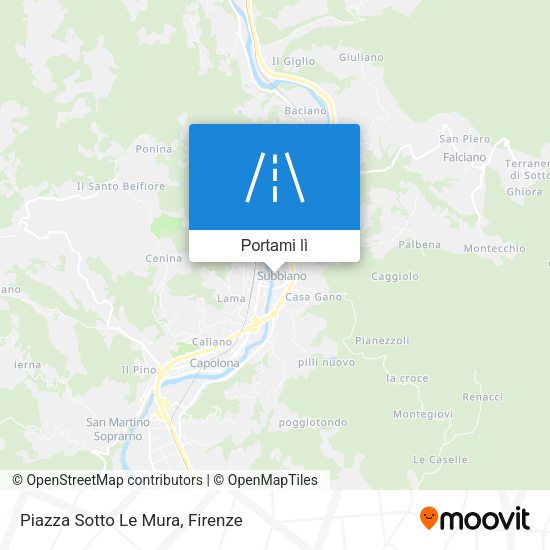 Mappa Piazza Sotto Le Mura