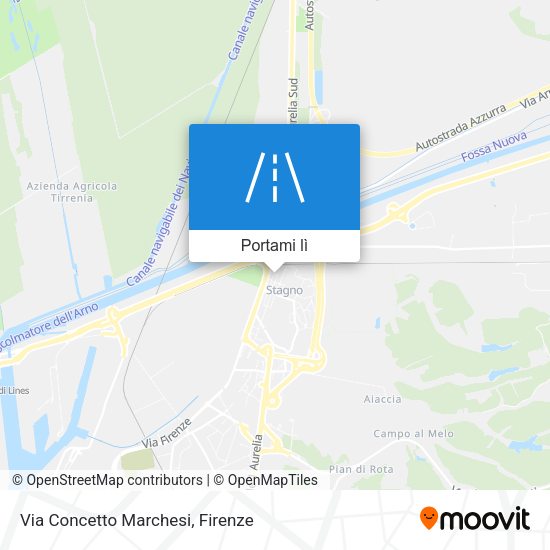 Mappa Via Concetto Marchesi