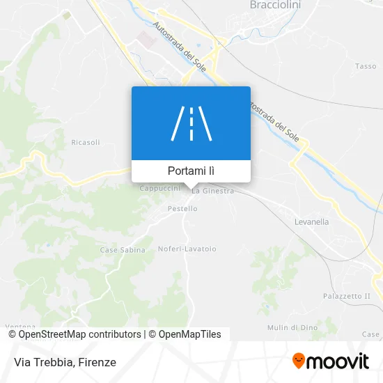 Mappa Via Trebbia