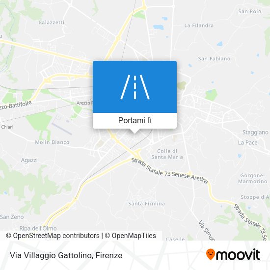 Mappa Via Villaggio Gattolino
