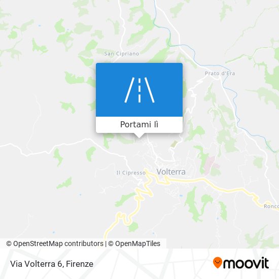 Mappa Via Volterra 6