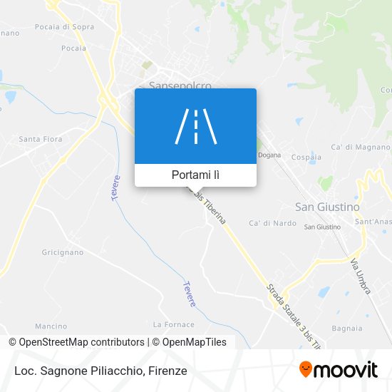Mappa Loc. Sagnone Piliacchio