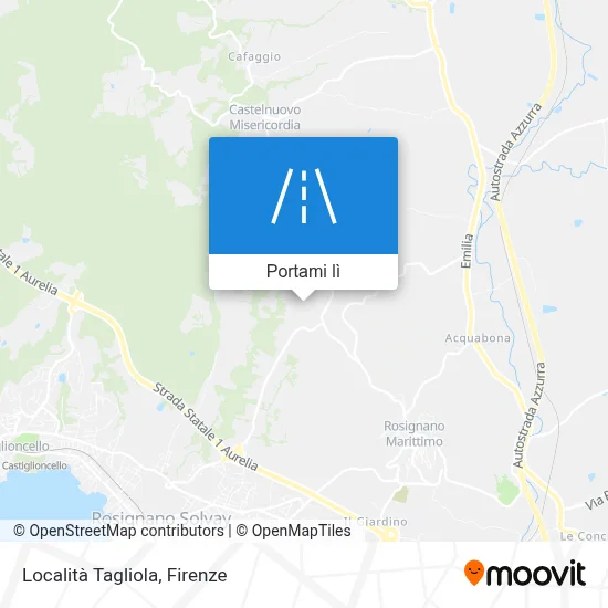 Mappa Località Tagliola