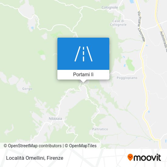 Mappa Località Ornellini