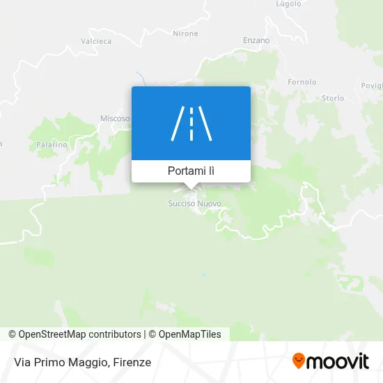 Mappa Via Primo Maggio