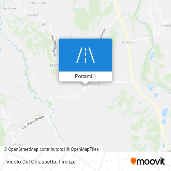 Mappa Vicolo Del Chiassetto