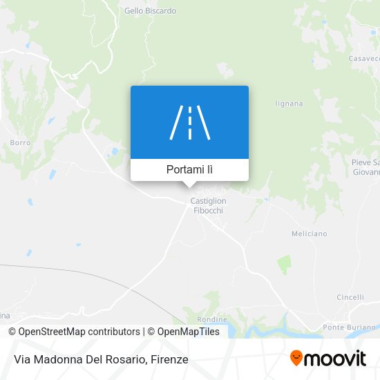 Mappa Via Madonna Del Rosario