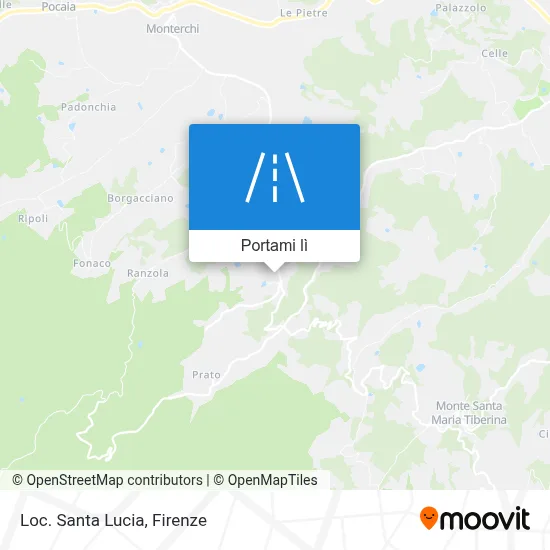 Mappa Loc. Santa Lucia