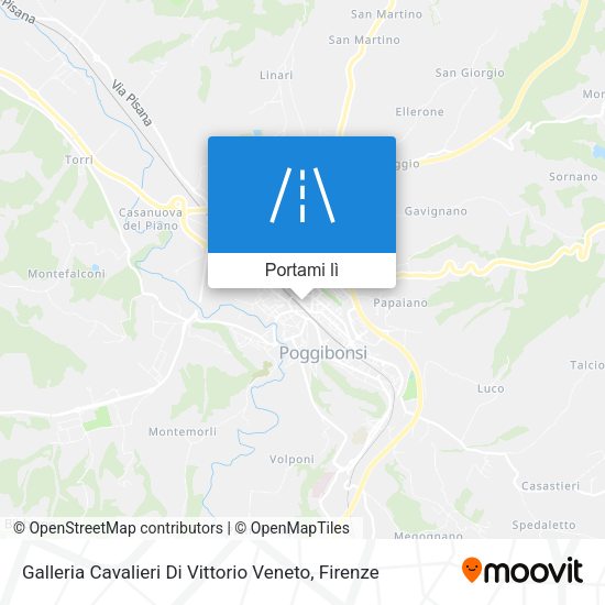 Mappa Galleria Cavalieri Di Vittorio Veneto