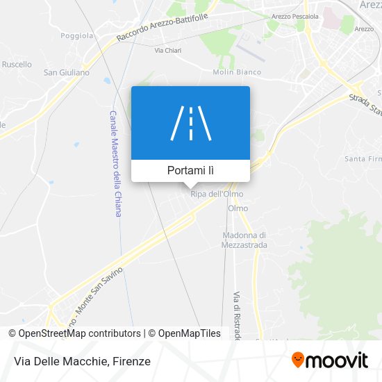 Mappa Via Delle Macchie