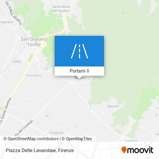 Mappa Piazza Delle Lavandaie