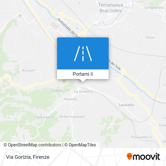 Mappa Via Gorizia