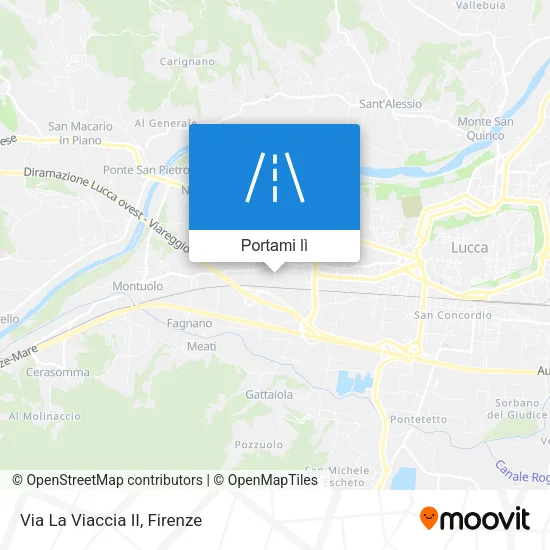 Mappa Via La Viaccia II