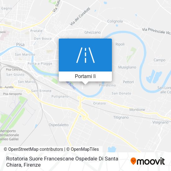 Mappa Rotatoria Suore Francescane Ospedale Di Santa Chiara