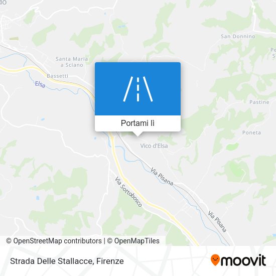 Mappa Strada Delle Stallacce