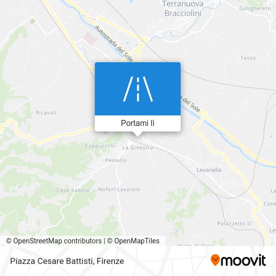 Mappa Piazza Cesare Battisti