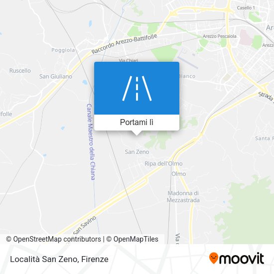 Mappa Località San Zeno