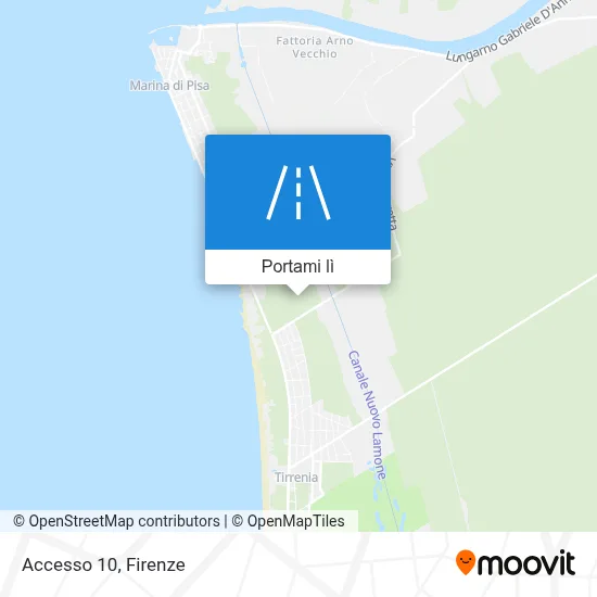 Mappa Accesso 10