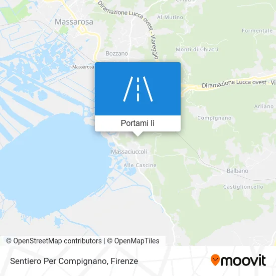 Mappa Sentiero Per Compignano