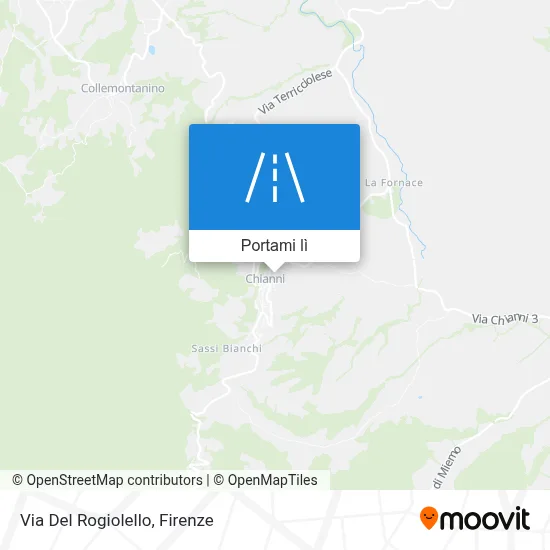 Mappa Via Del Rogiolello