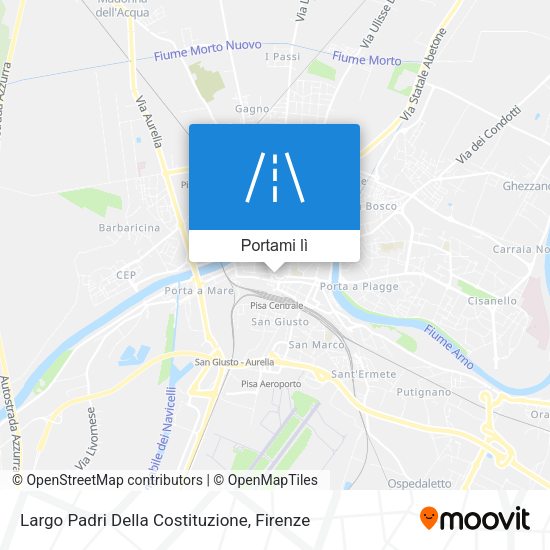 Mappa Largo Padri Della Costituzione