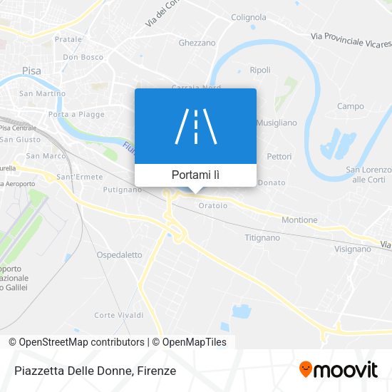 Mappa Piazzetta Delle Donne