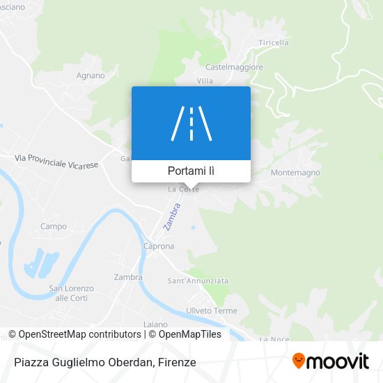 Mappa Piazza Guglielmo Oberdan