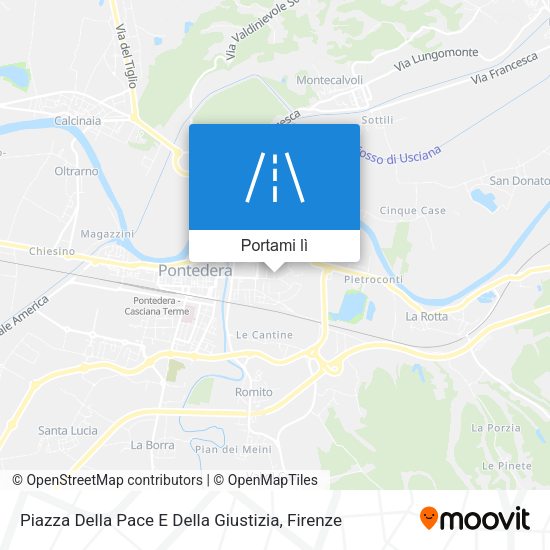 Mappa Piazza Della Pace E Della Giustizia