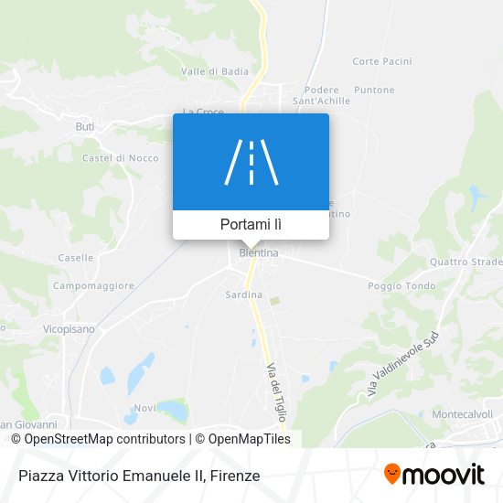 Mappa Piazza Vittorio Emanuele II