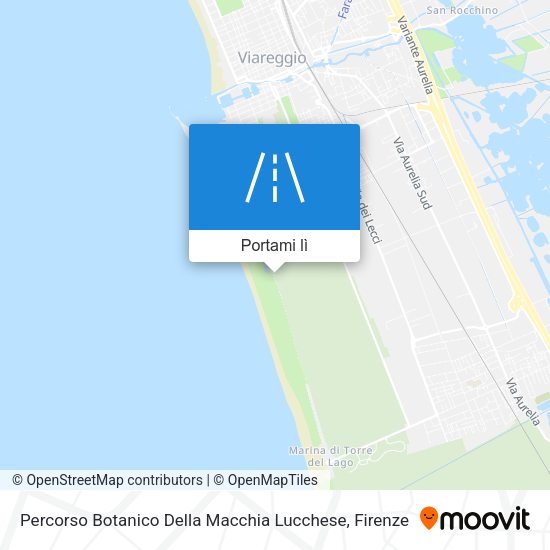 Mappa Percorso Botanico Della Macchia Lucchese