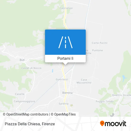 Mappa Piazza Della Chiesa