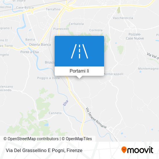 Mappa Via Del Grassellino E Pogni