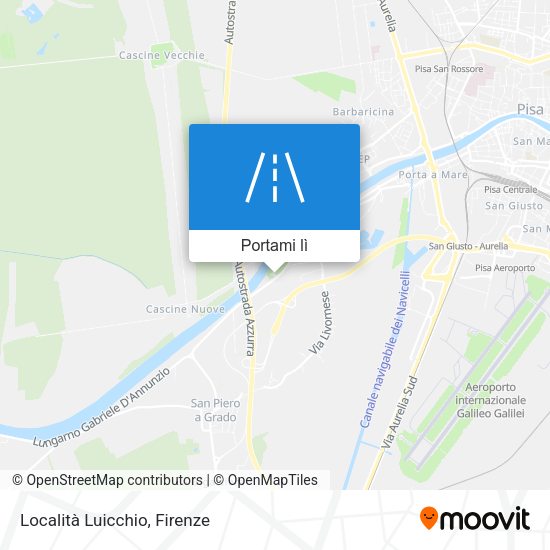 Mappa Località Luicchio
