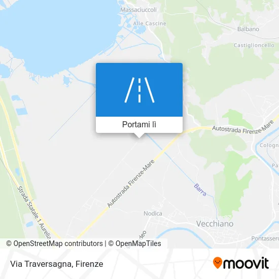Mappa Via Traversagna