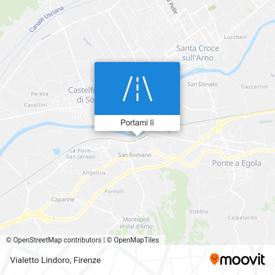 Mappa Vialetto Lindoro