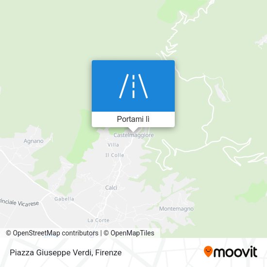 Mappa Piazza Giuseppe Verdi