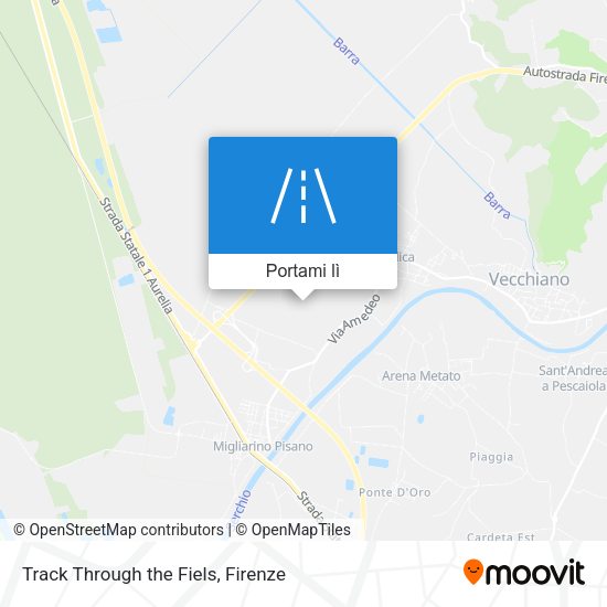 Mappa Track Through the Fiels
