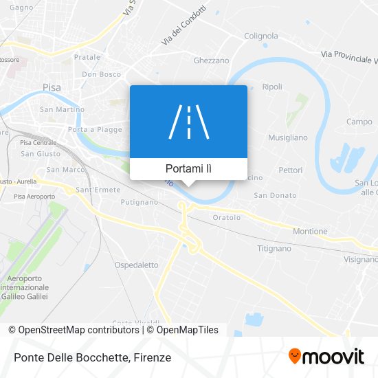 Mappa Ponte Delle Bocchette