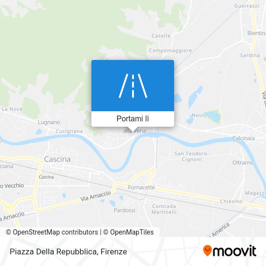 Mappa Piazza Della Repubblica