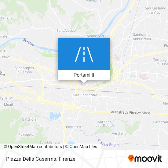 Mappa Piazza Della Caserma