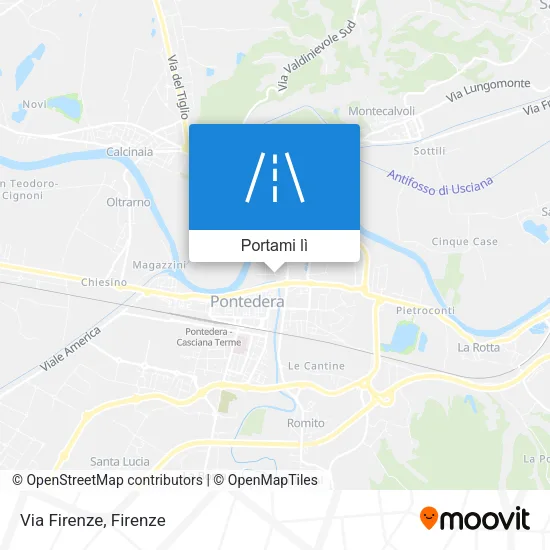 Mappa Via Firenze