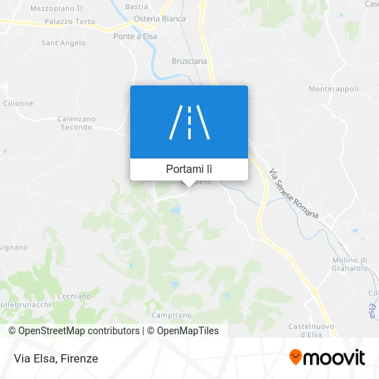 Mappa Via Elsa