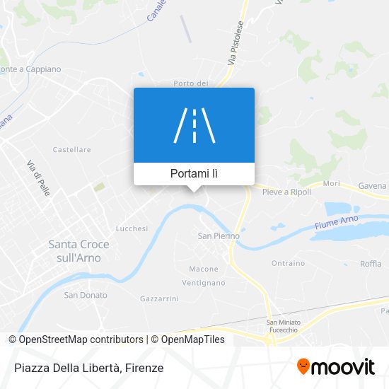 Mappa Piazza Della Libertà