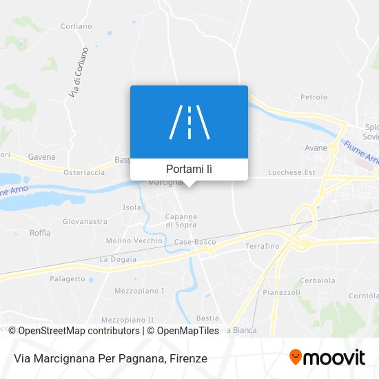 Mappa Via Marcignana Per Pagnana