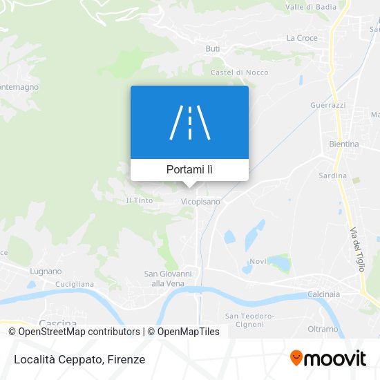 Mappa Località Ceppato