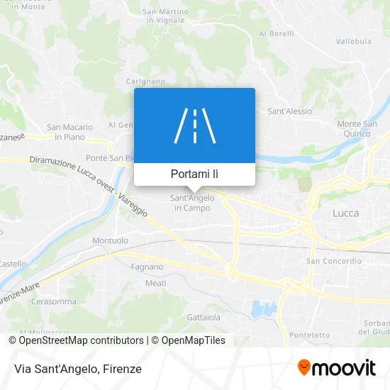 Mappa Via Sant'Angelo
