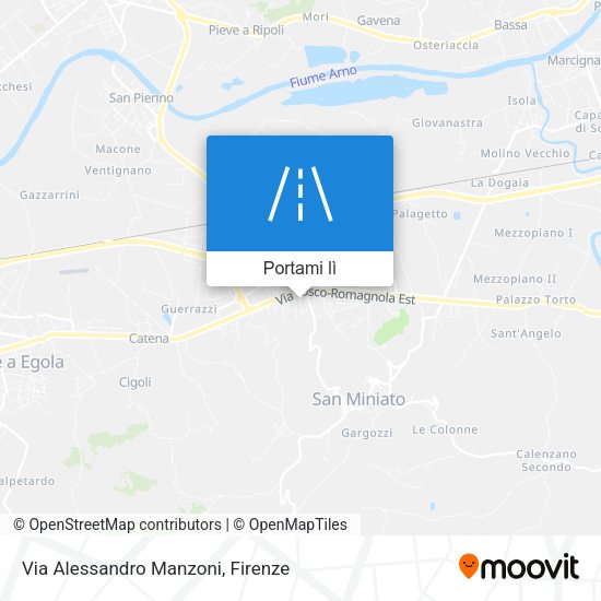 Mappa Via Alessandro Manzoni